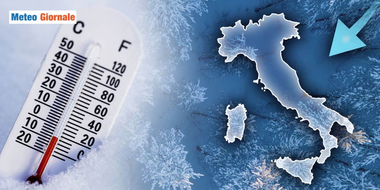 Meteo: tre giorni da brividi, fuori cappotti e sciarpe tra Martedì e Giovedì