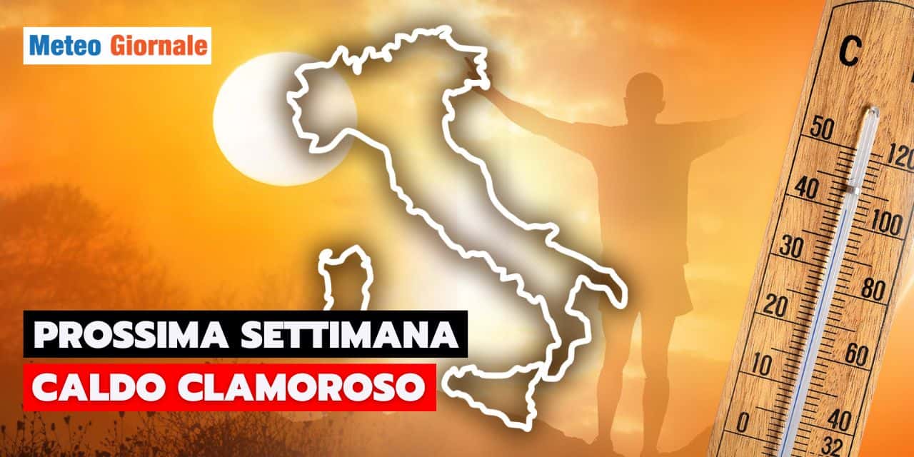 Meteo: oltre 25 gradi tra Venerdì 14 e Sabato 15, le regioni più calde