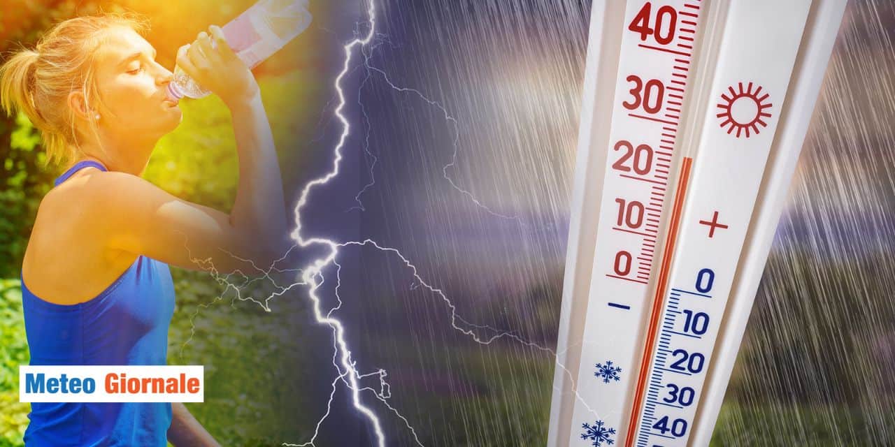 Meteo: temperature giù di 15°C tra Sabato e Domenica, dall’Estate all’Inverno