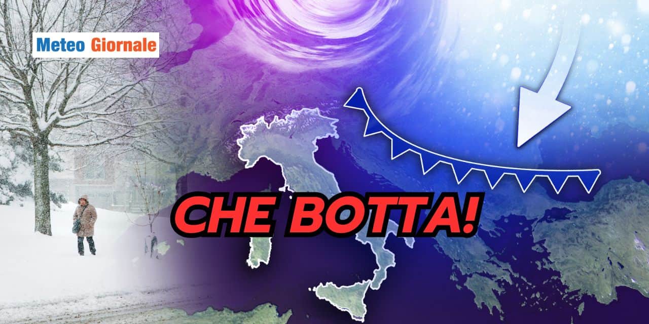 Botta fredda clamorosa, ma il vero problema era il meteo troppo caldo