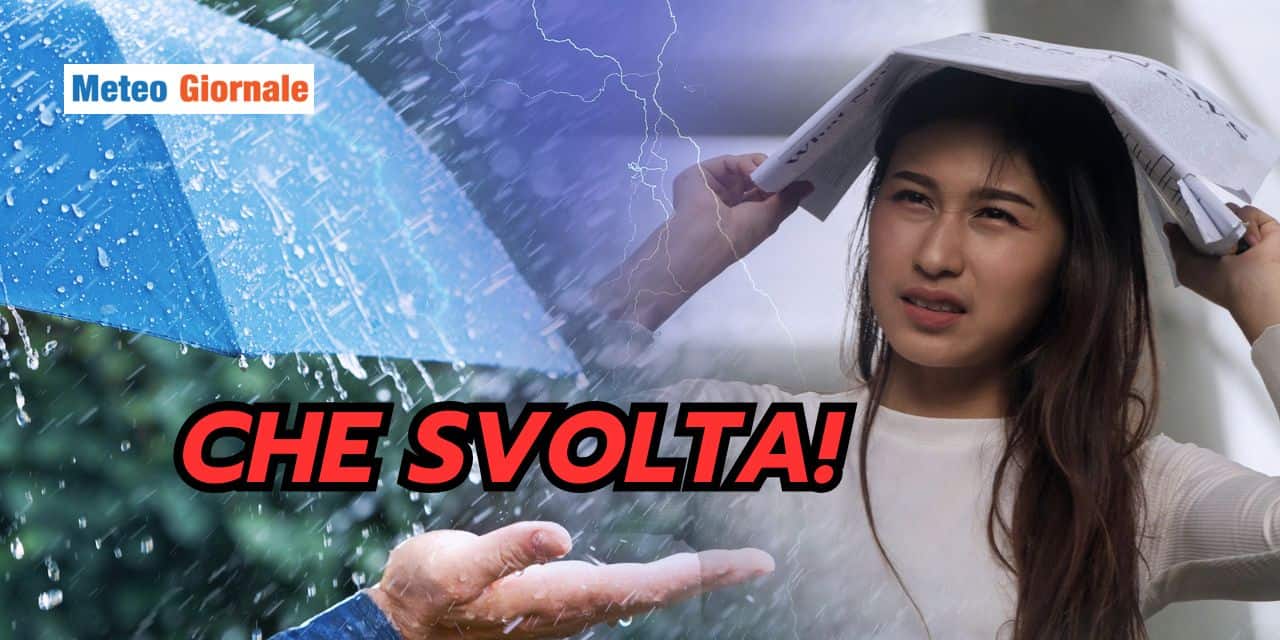Meteo: cambia tutto, accumuli impressionanti su queste Regioni
