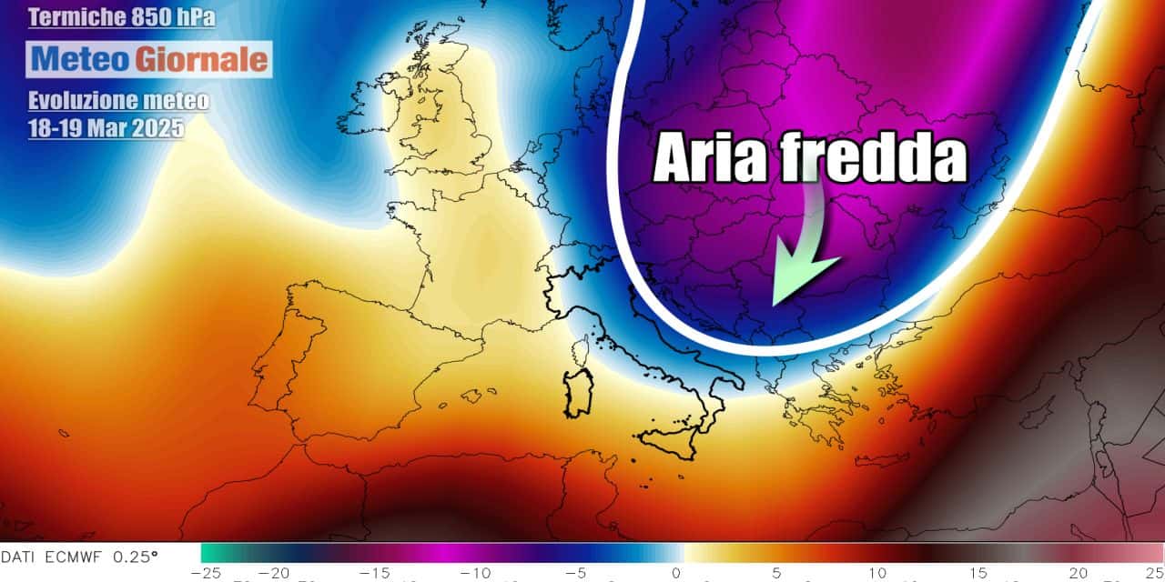 Ecco il freddo tardivo