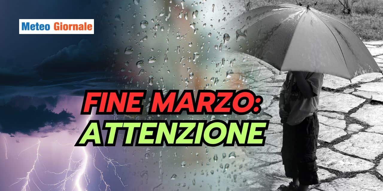Fine Marzo: scenari meteo bipolari, cosa potrebbe accadere