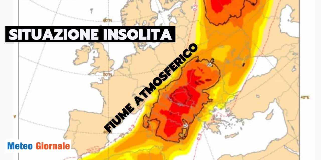Meteo: fiumi di umidità sub-tropicale fino al Polo Nord, è un guaio!