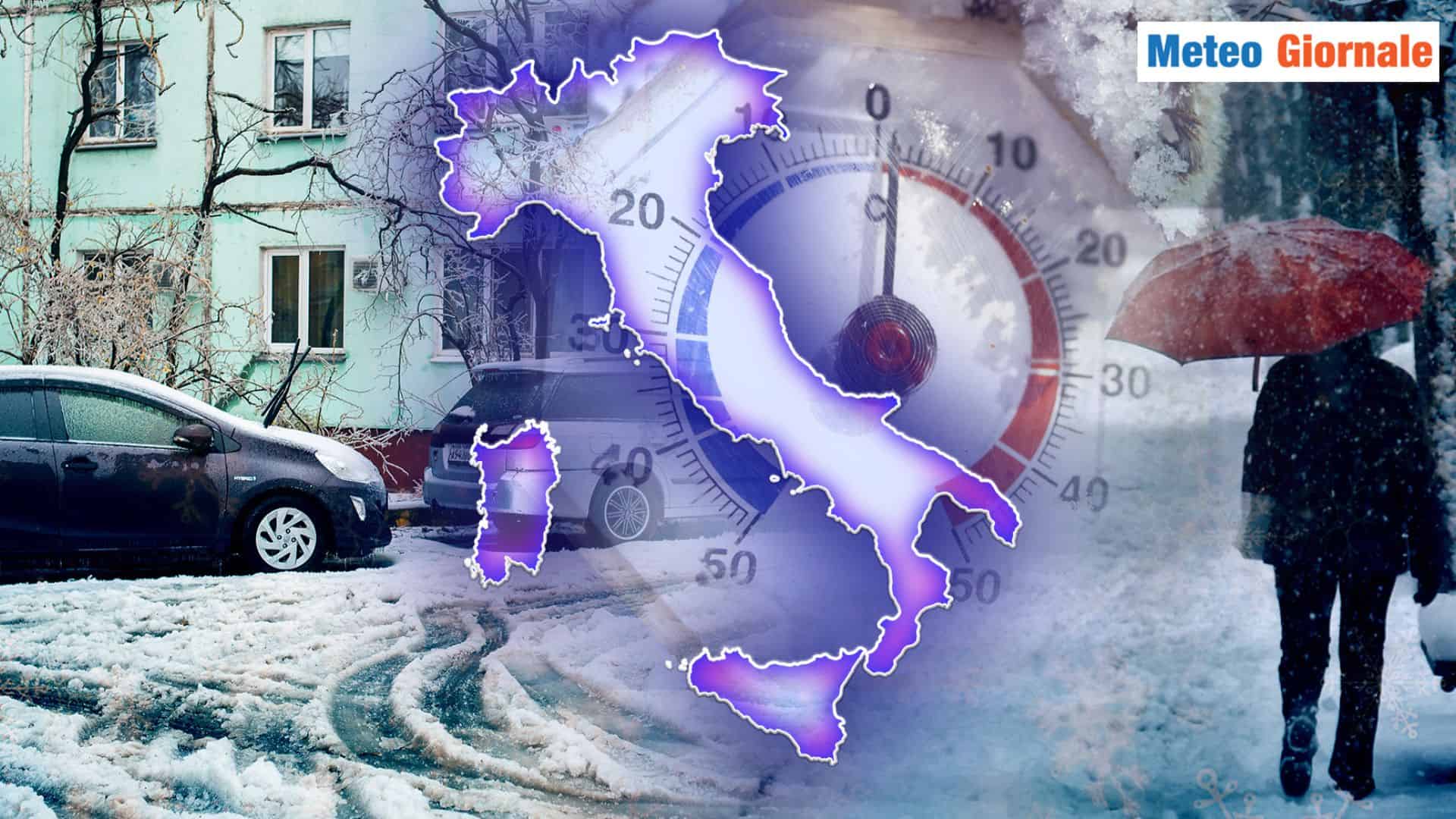 APRILE e il Meteo da pieno INVERNO: il rischio è alto
