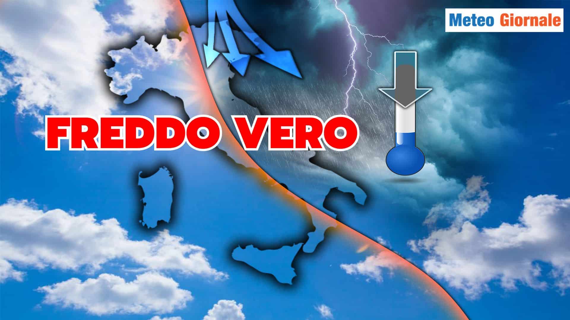FREDDO vero, nessuno scherzo Meteo: prossima settimana INVERNALE