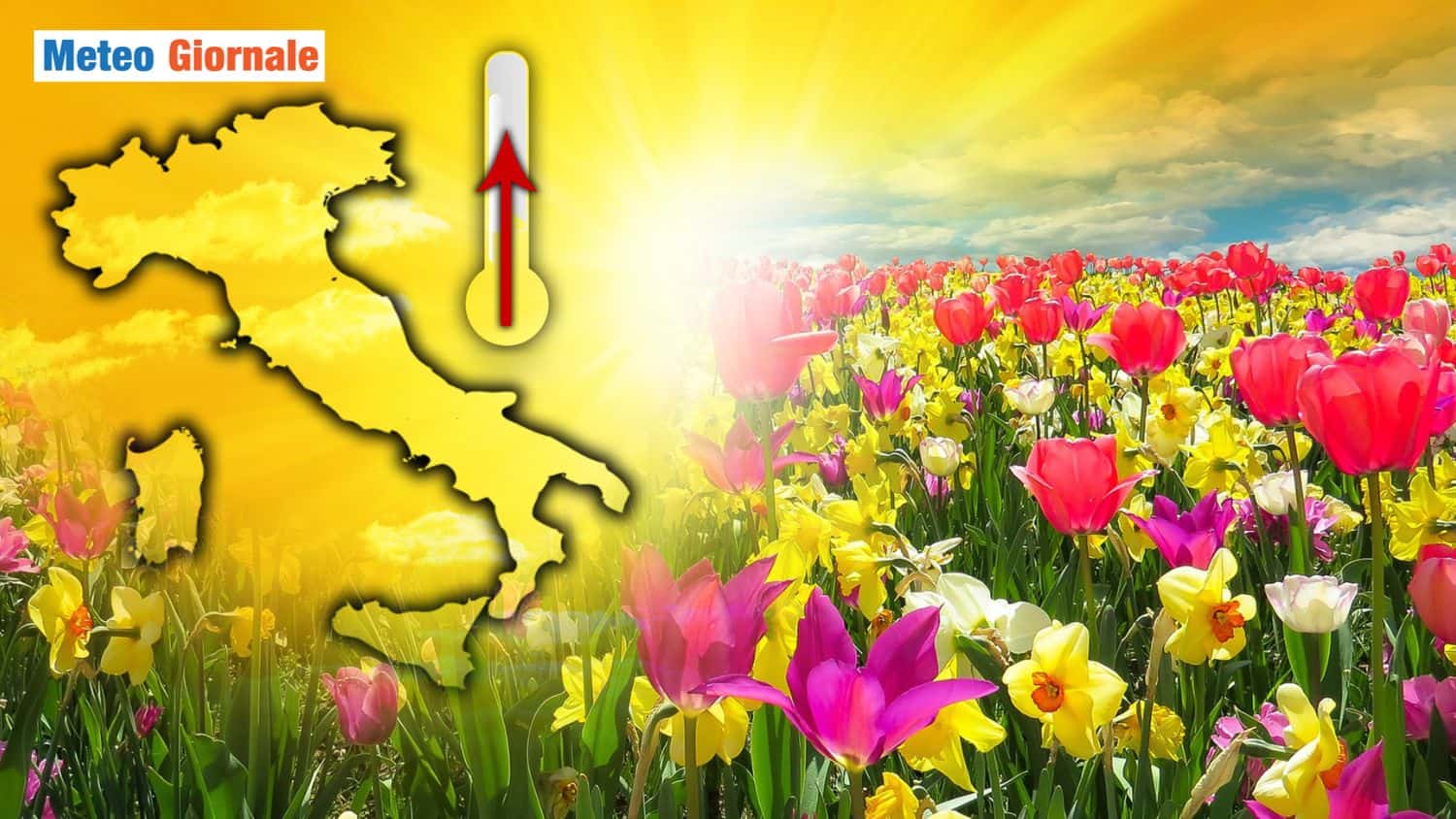 Meteo: benvenuta PRIMAVERA. Temperature oltre la media fino a 20°C!