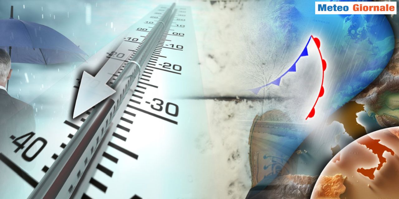 Dal caldo al freddo in Europa