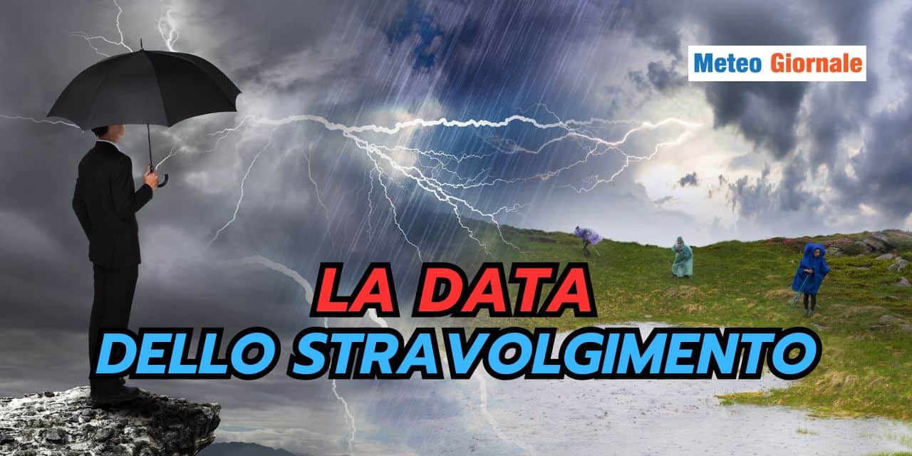 Meteo: salutiamo il sole per molti giorni, forte maltempo da questa data