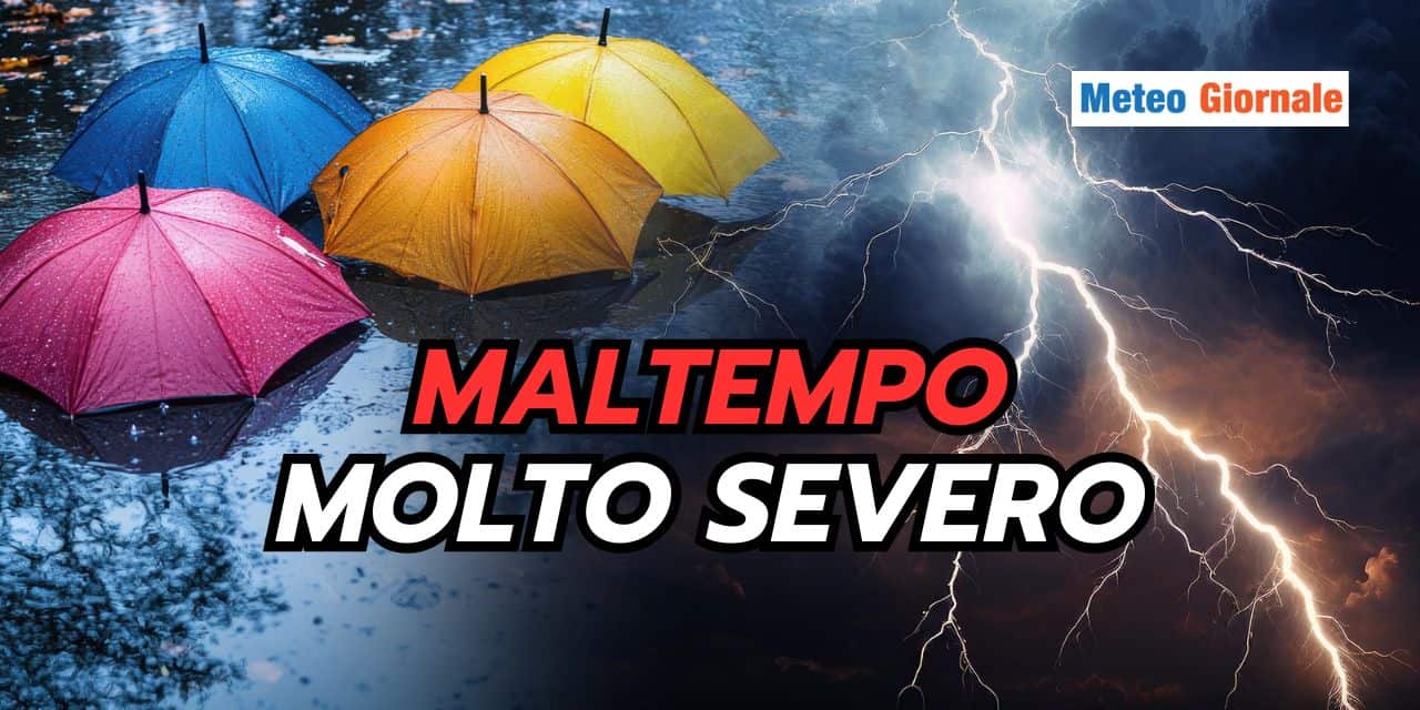 Maltempo molto severo, scopri quando finisce questo meteo estremo