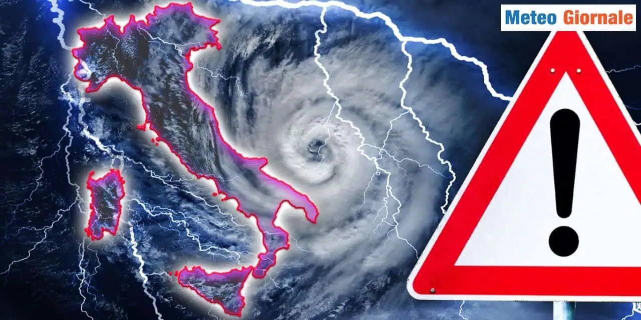 Meteo movimentato sino al weekend, ancora piogge e temporali