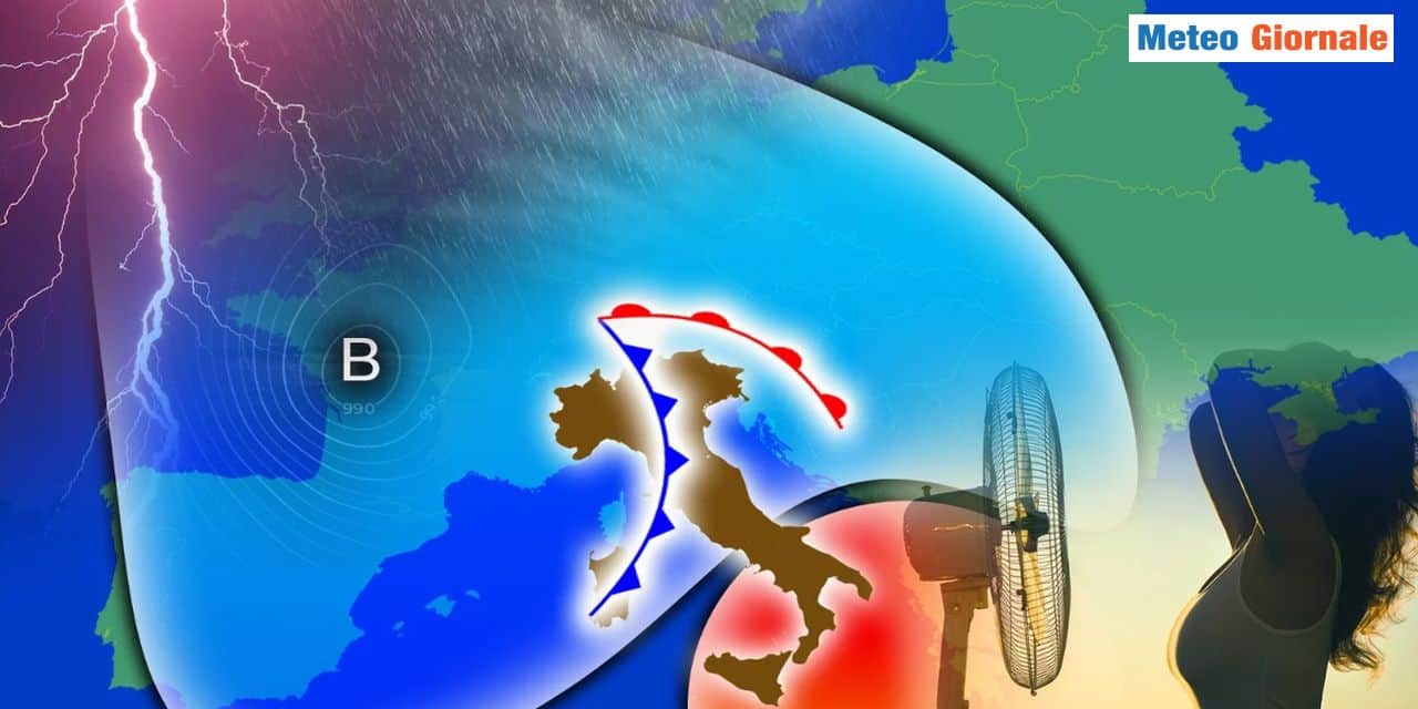 Meteo: maltempo dal weekend, sarà una lunga fase