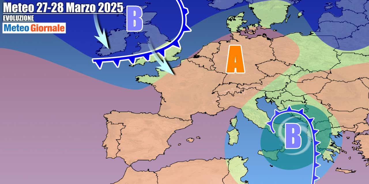 Meteo 7 Giorni: forte maltempo verso il Sud, nel weekend grosse novità