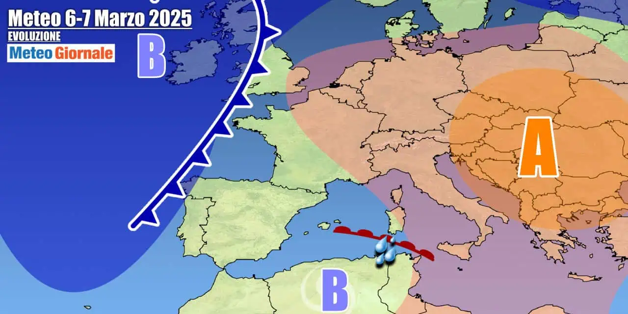 Graduale cambiamento sul finire della settimana