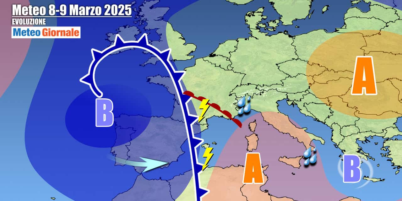 Meteo 7 Giorni: cambia tutto e torna la pioggia, perturbazione nel weekend