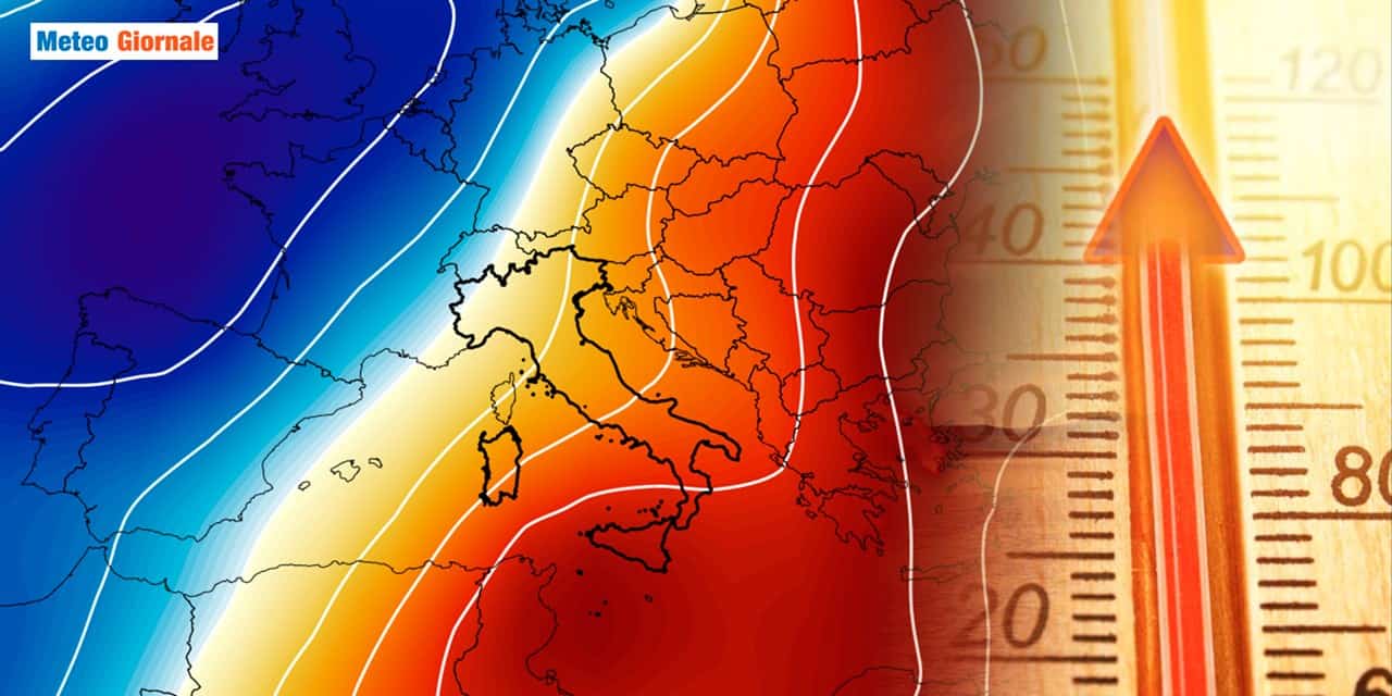 Meteo: anomalia termica importante, caldo fuori norma