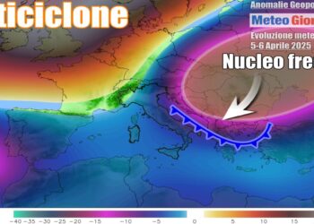 Sprazzi d'Inverno nel corso dei primi dieci giorni d'Aprile