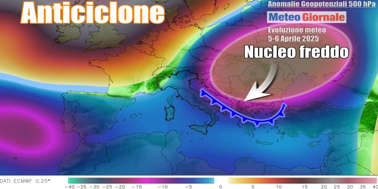 Sprazzi d'Inverno nel corso dei primi dieci giorni d'Aprile