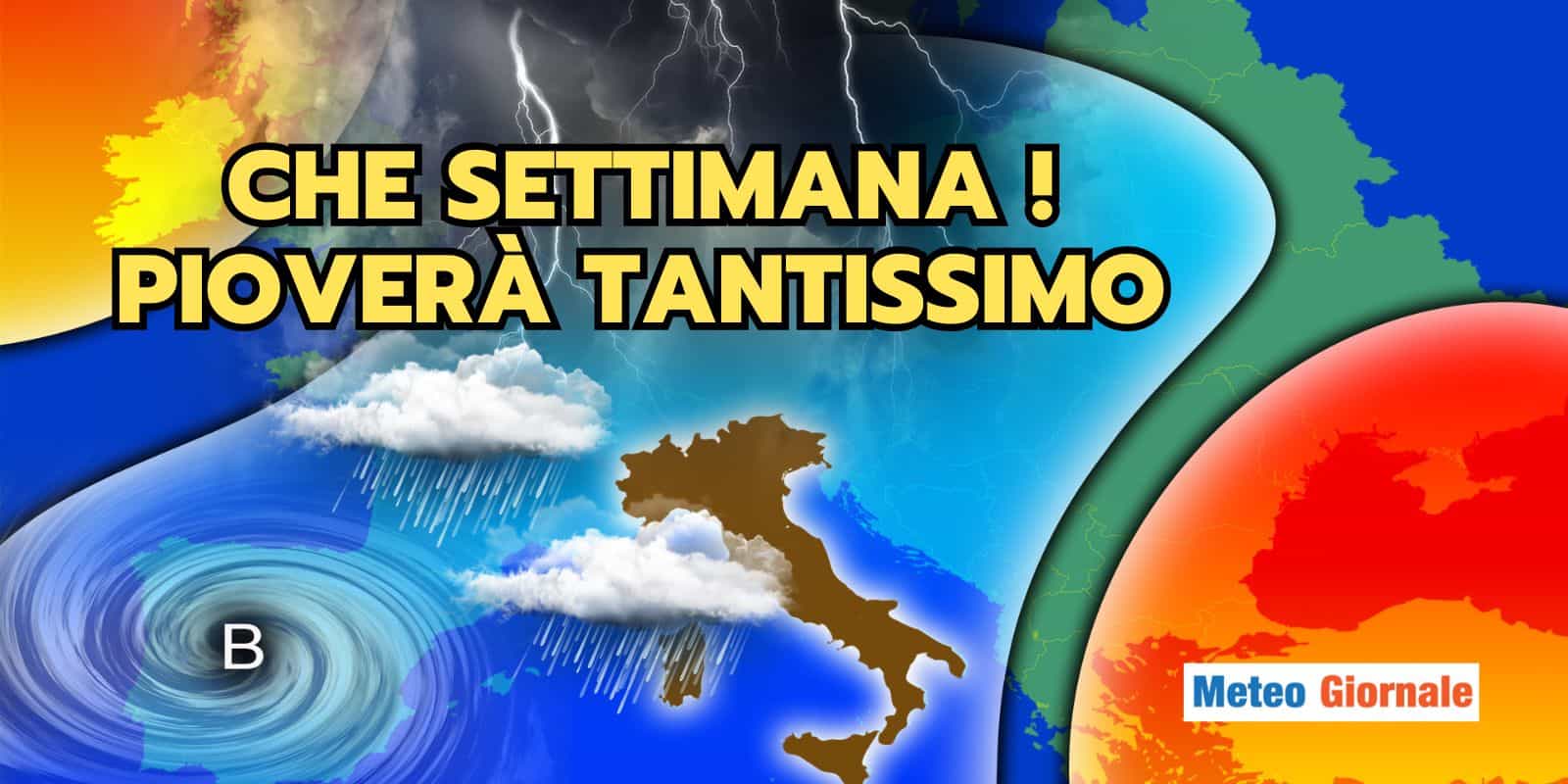 Meteo: SUPER ATLANTICO, il flusso perturbato investe l’Italia, iniziano le GRANDI PIOGGE