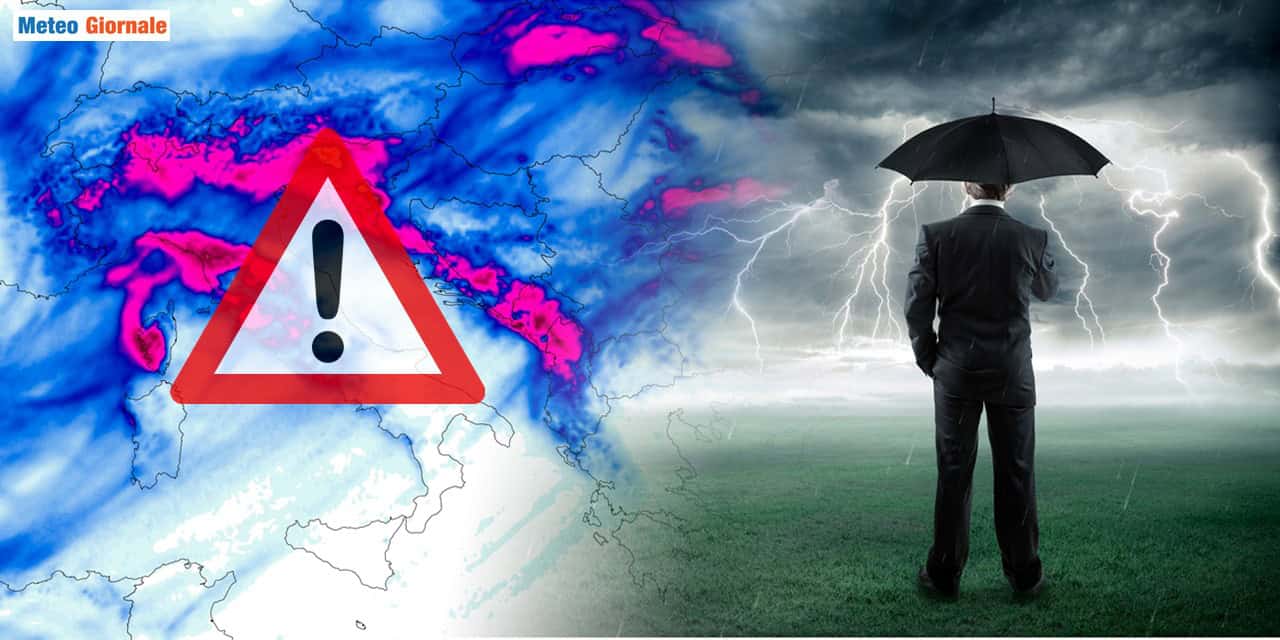Weekend sotto il segno del maltempo: tanta pioggia su queste regioni