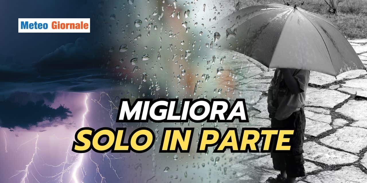 Settimana dal meteo estremamente delicato per tre Regioni