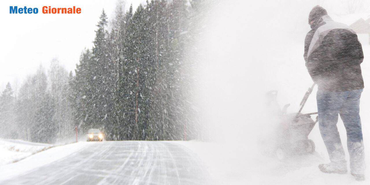 Nevicate sulle Alpi e poi anche in Appennino