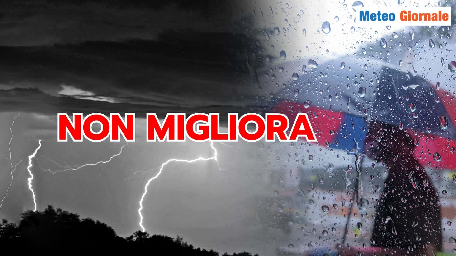 Settimana segnata dal MALTEMPO: i dettagli Meteo, da Nord a Sud