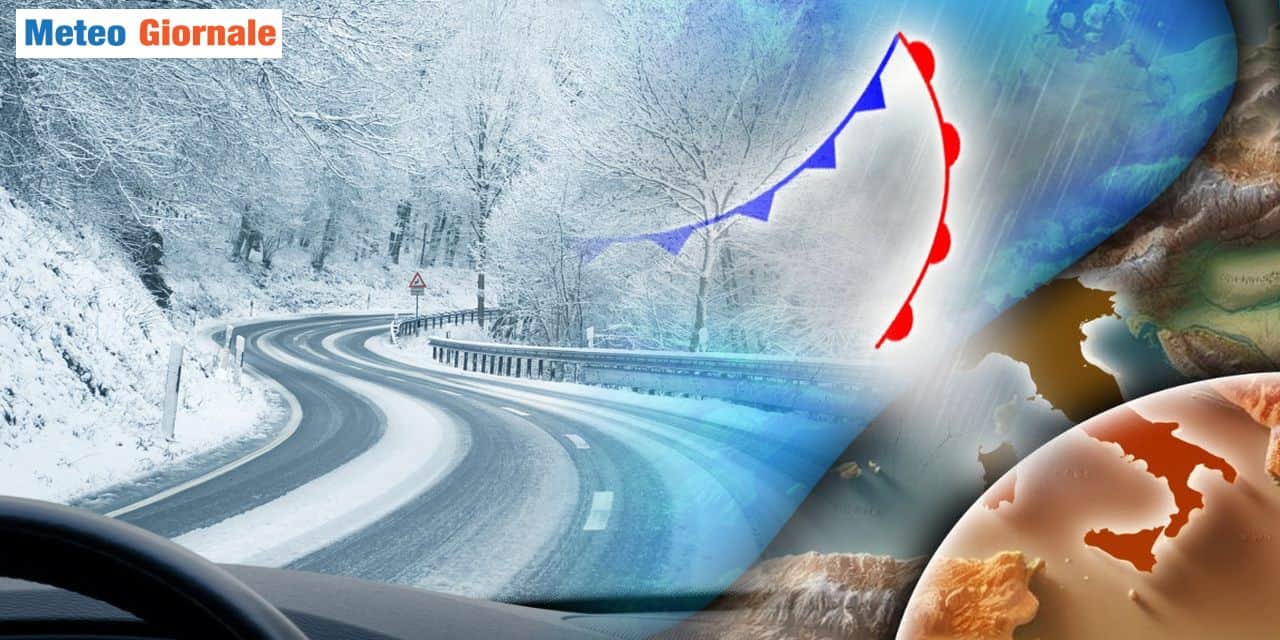 Meteo: arriva la grande nevicata di Marzo da Domenica 9, in ben 6 Regioni