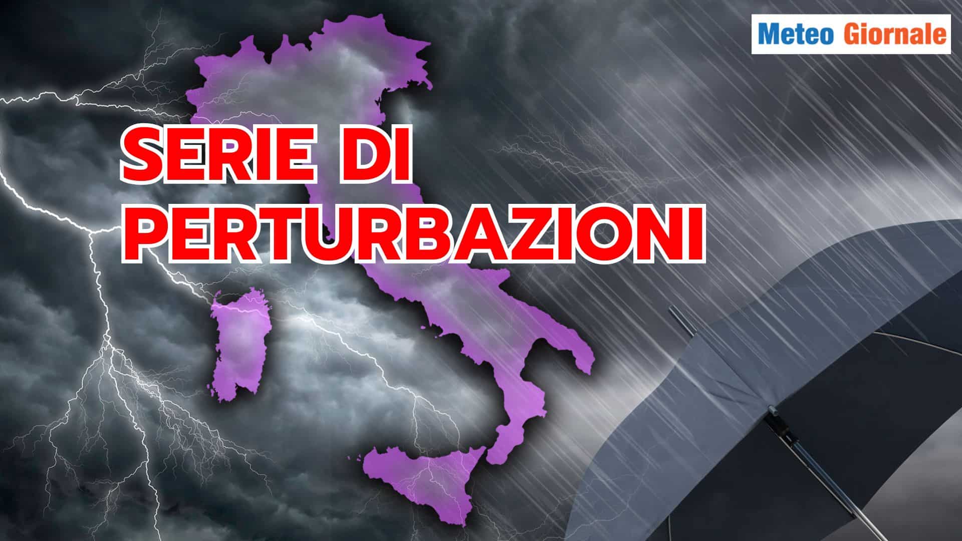 Ondate di MALTEMPO in successione: Meteo di MARZO scatenato