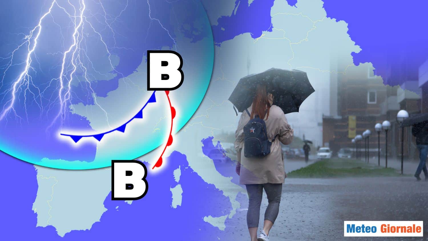 Meteo, dal “fine settimana” Cicloni dall’Atlantico a Raffica