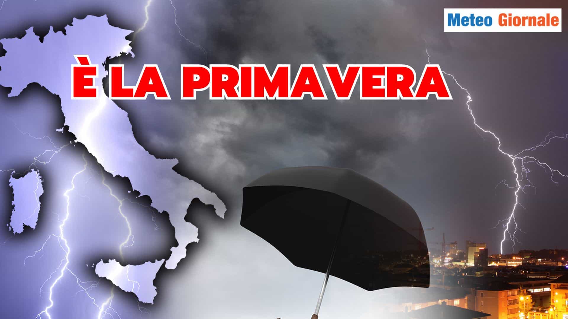 Tutte le esagerazioni Meteo in una sola stagione: la PRIMAVERA