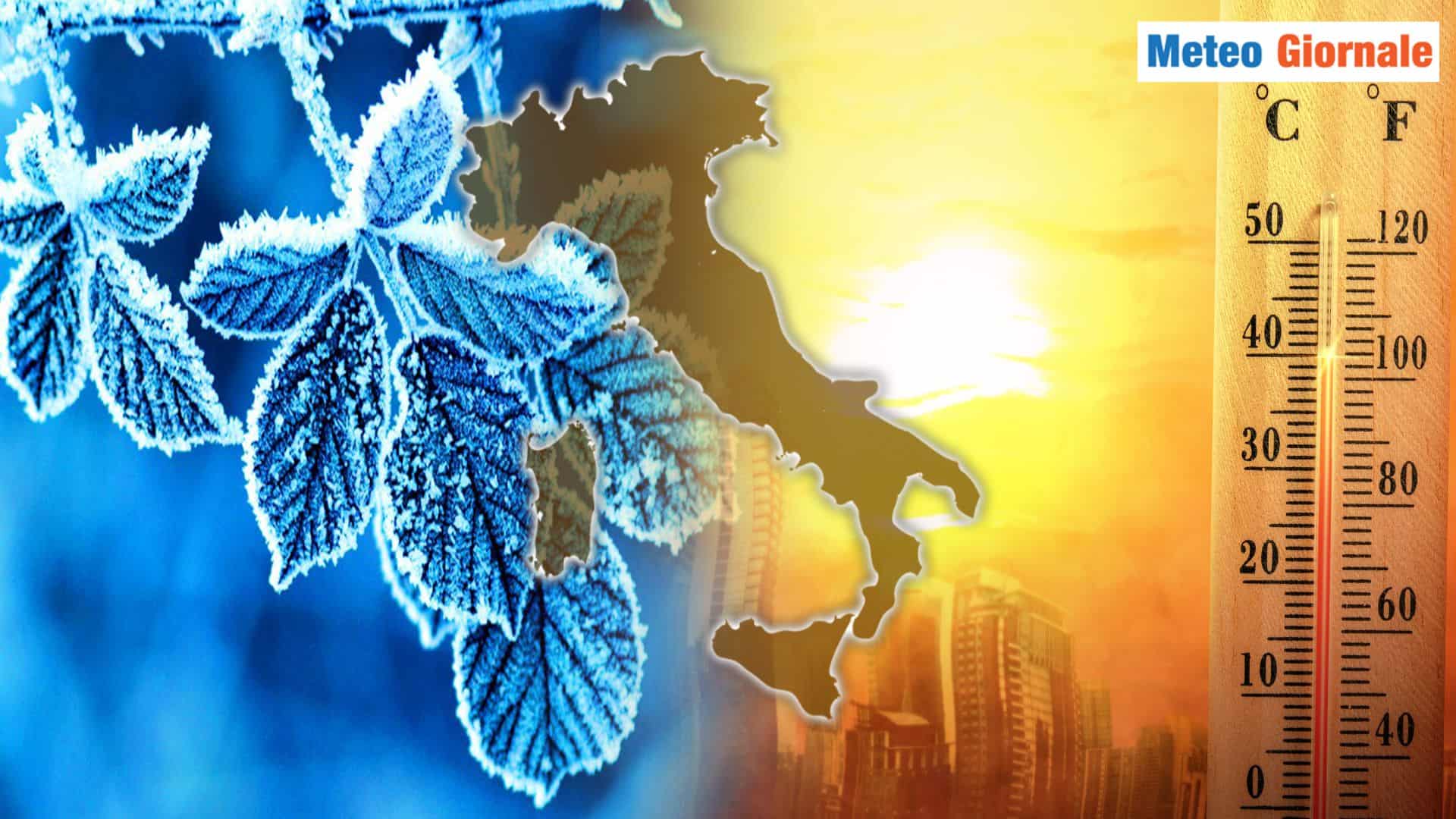 Meteo da capogiro: CALDO, poi FREDDO, poi rischio "ciclonico"