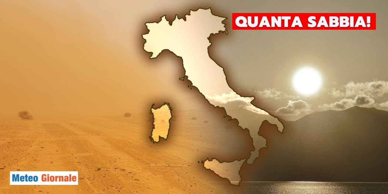 Meteo, ci risiamo! Cieli marroni e sporchi nel Week-End