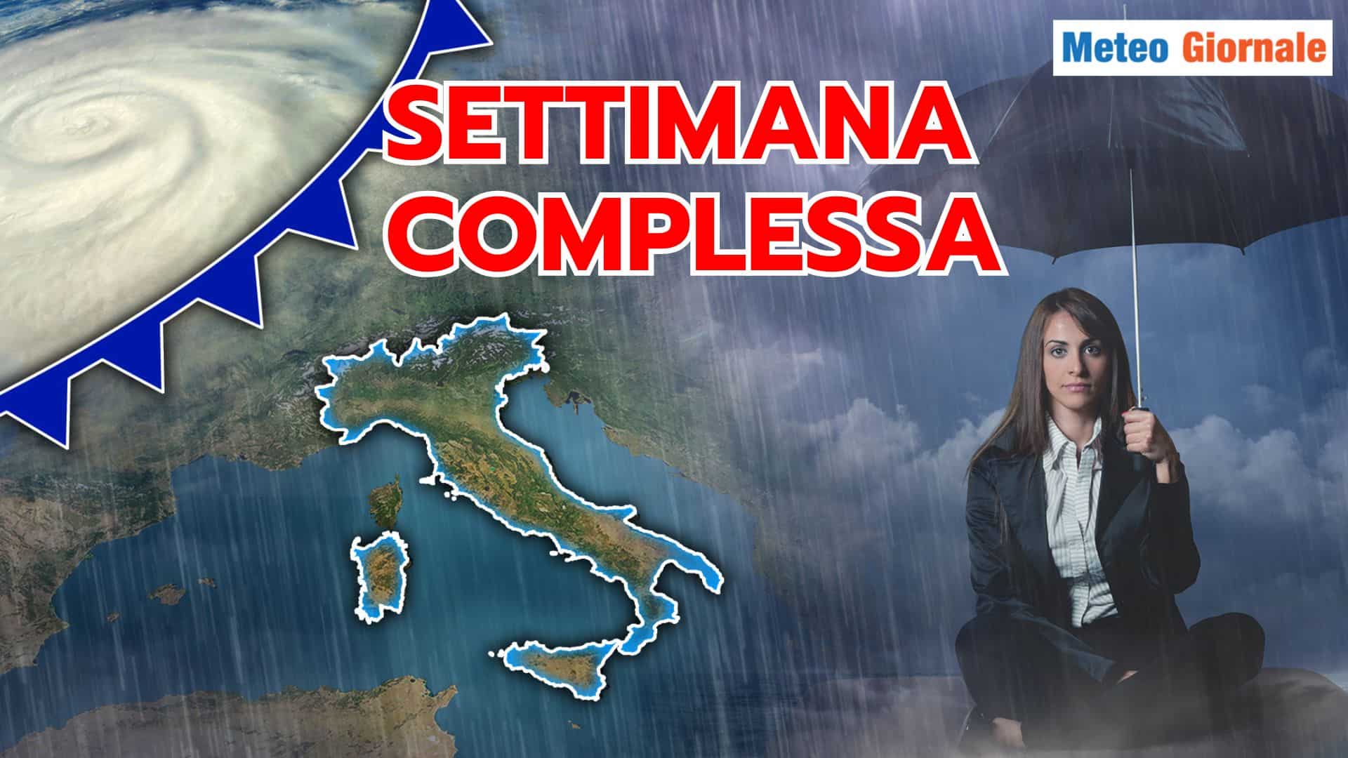 Sfilata di PERTURBAZIONI, sarà una settimana dal Meteo complicato