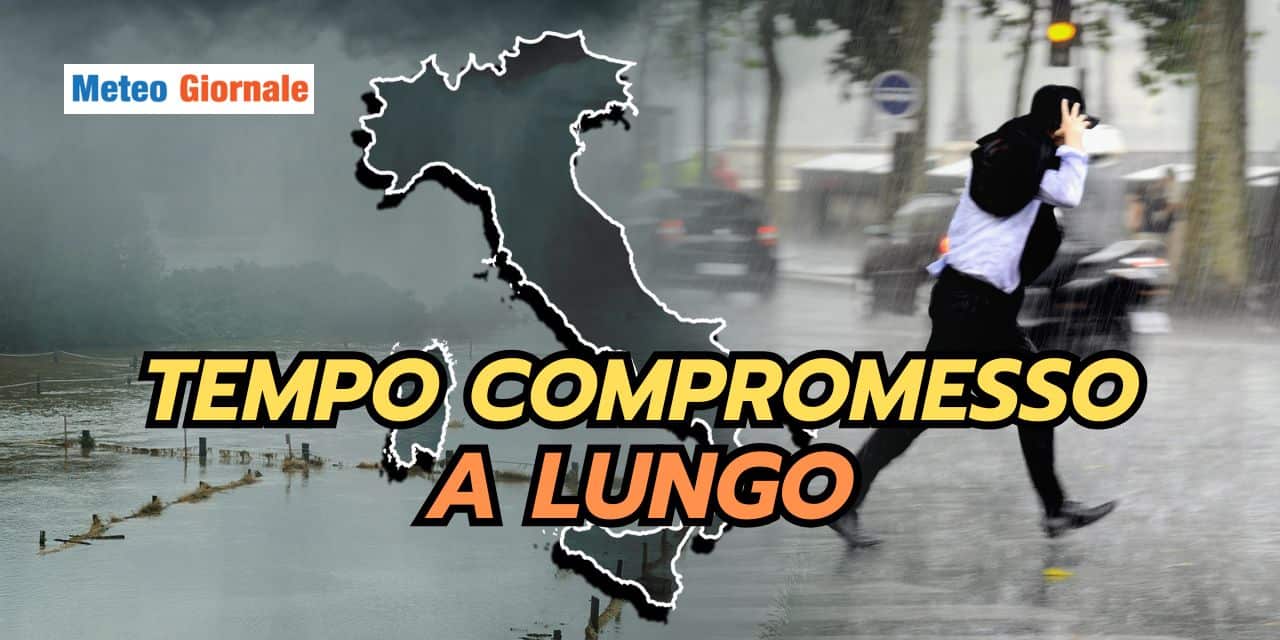 Meteo compromesso ma solo su metà Italia, scopri dove