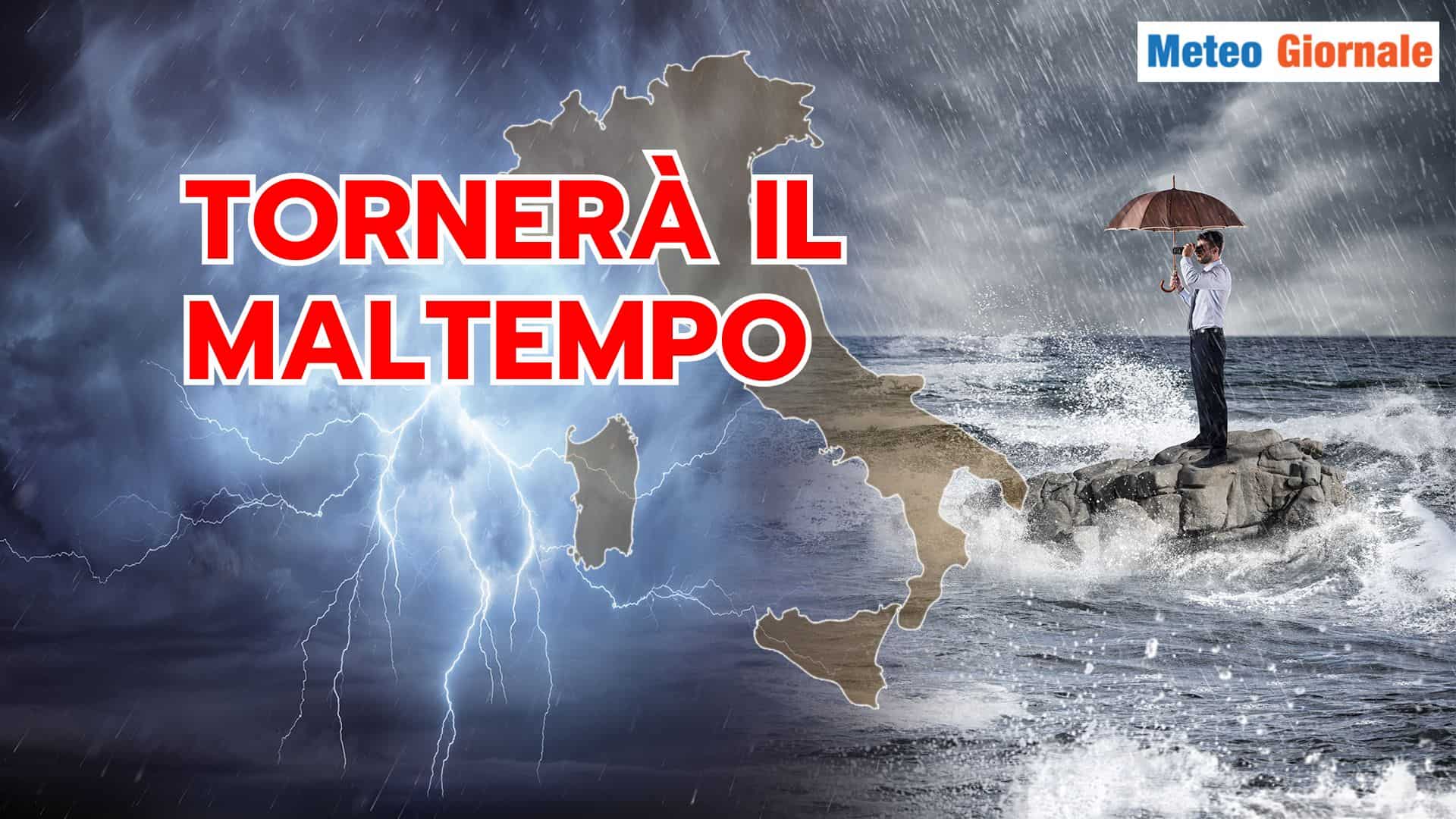 Meteo a 15 giorni, prima bello e mite, poi PEGGIORA ancora