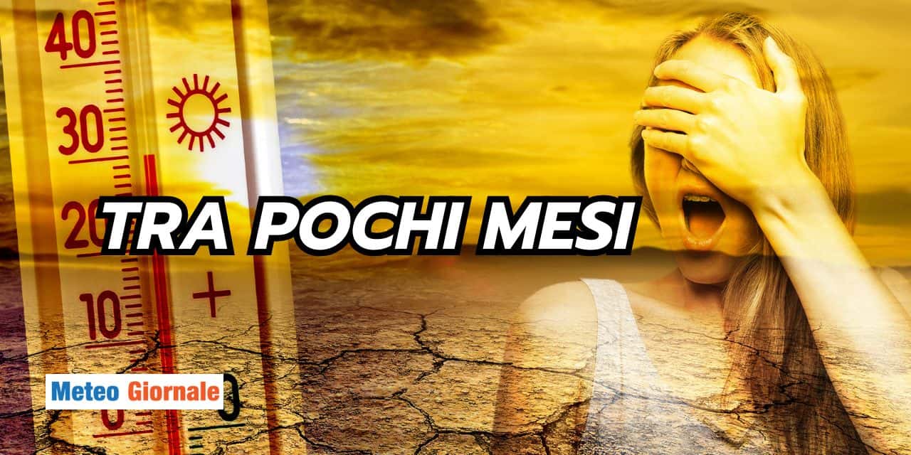 Pronti che tra pochi mesi il meteo sarà pienamente estivo...