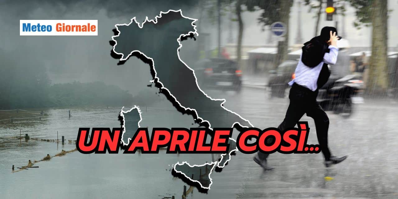 Un Aprile dal meteo fuori logica