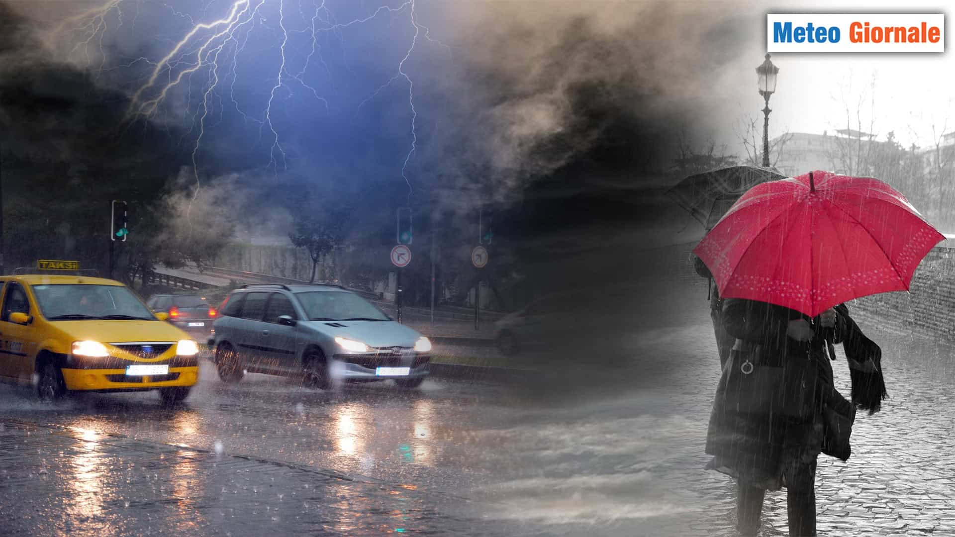 Meteo: tornano Piogge sparse e Forti Temporali