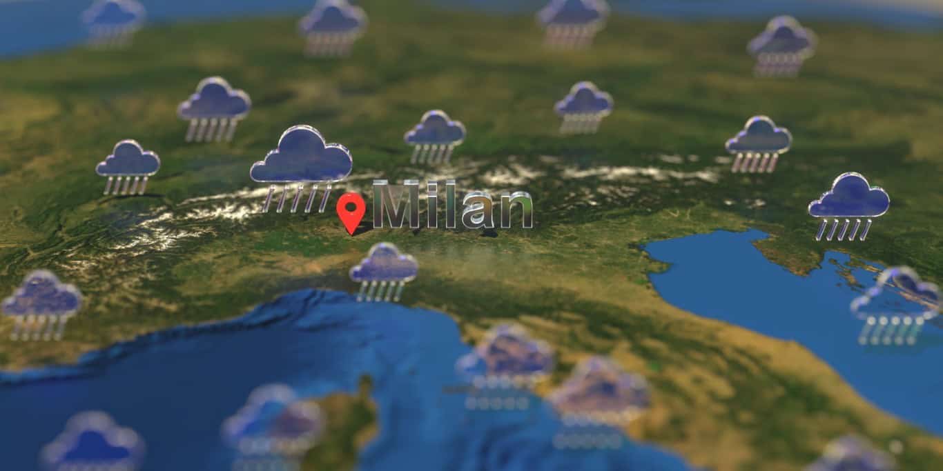 Meteo Milano gli effetti di un temporale da 200 mm di pioggia
