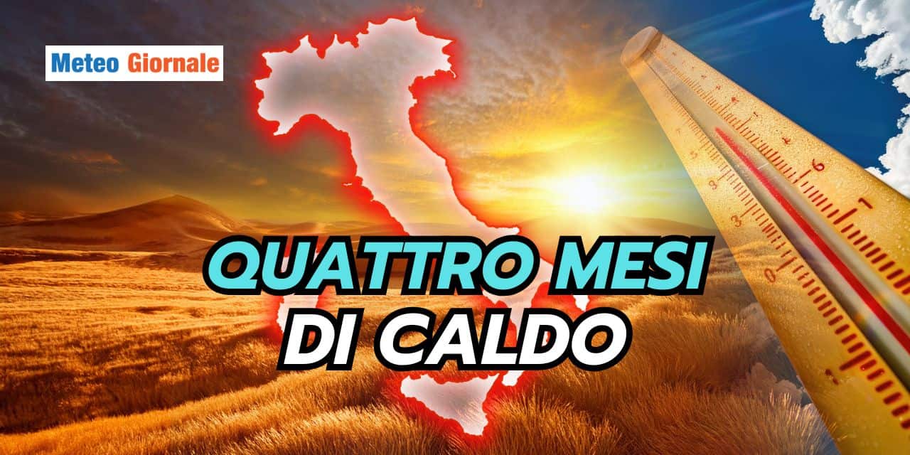 Meteo: quattro mesi di caldo: se va bene...