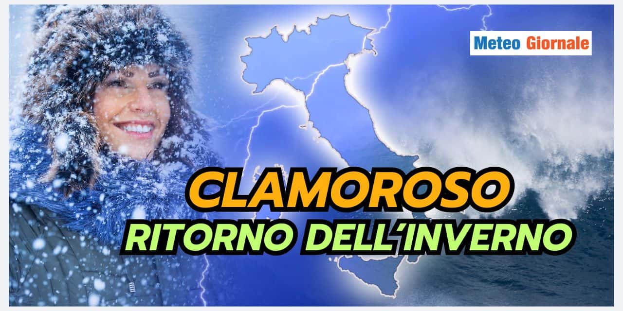 Non si scherza: meteo INVERNALE in sei REGIONI 23 Non si scherza: meteo INVERNALE in sei REGIONI
