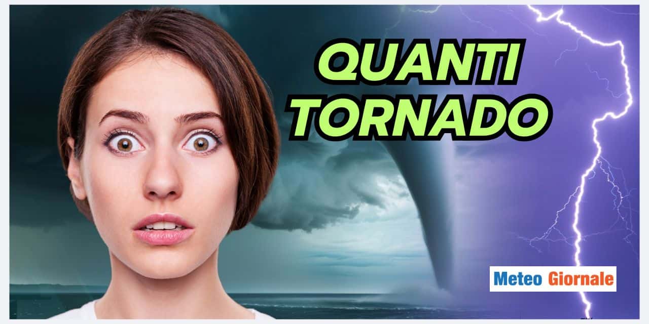 Incubo TORNADO devastanti nel meteo di queste località