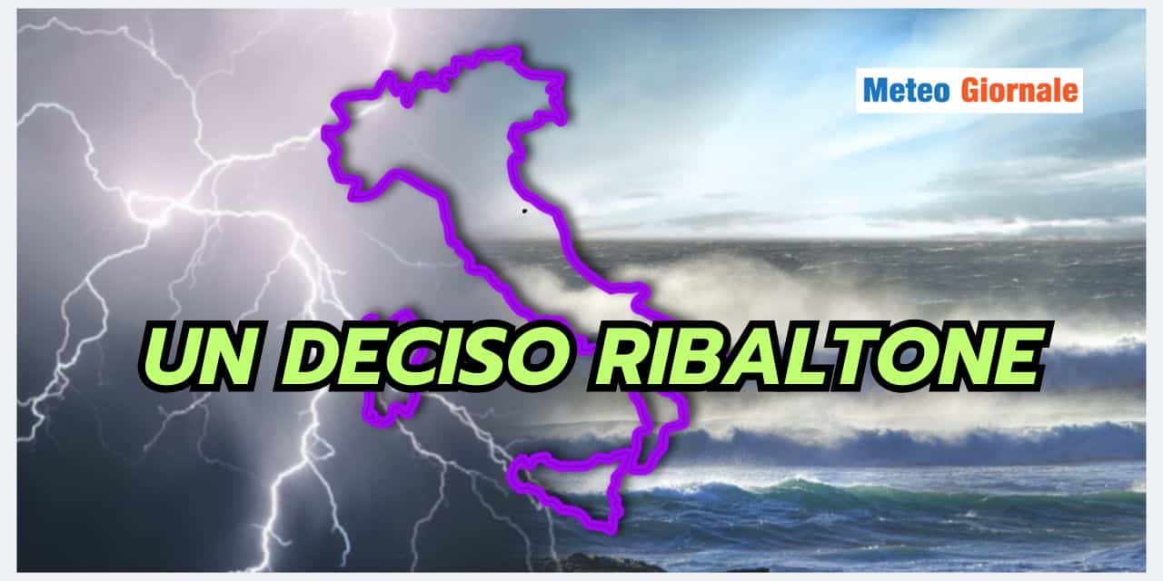 Meteo prossime ore: stravolgimento totale, manca poco