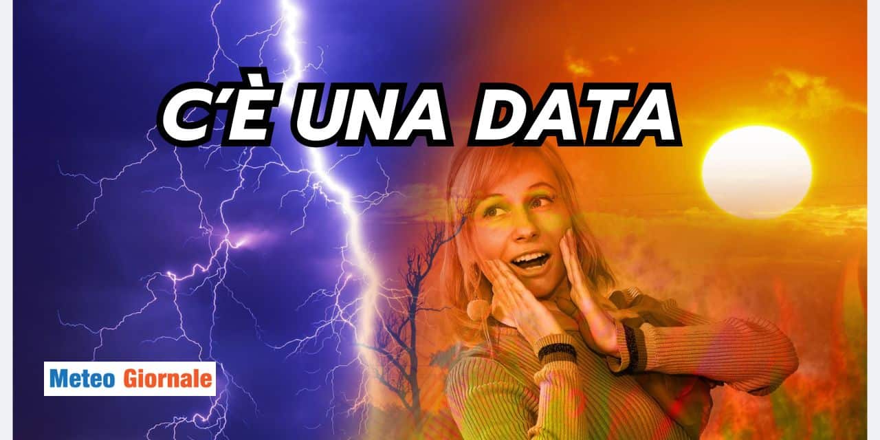 Meteo ancora perturbato, ma c’è una data dove potrebbe cambiare tutto