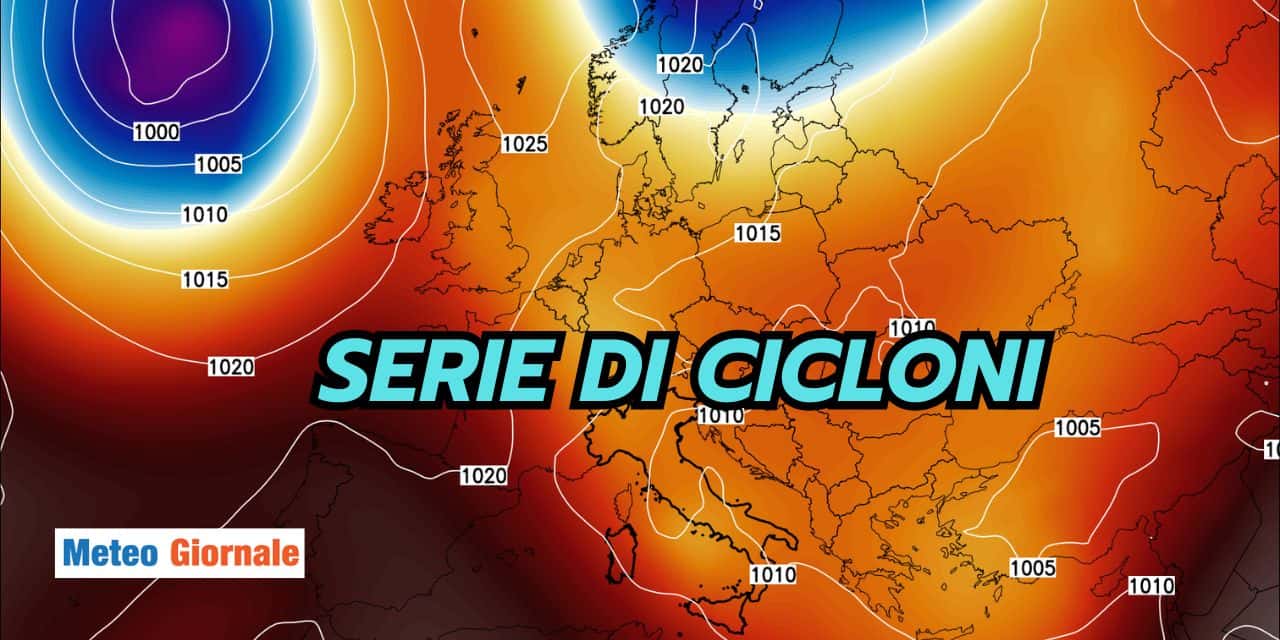 Caos meteo di CICLONI sull'Italia, cosa sta succedendo