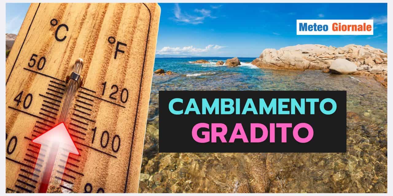 Molti di voi saranno felici del cambiamento meteo in arrivo