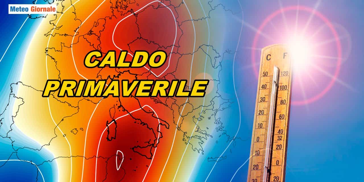 Previsioni meteo: veloce sfreddata, poi largo al CALDO di primavera