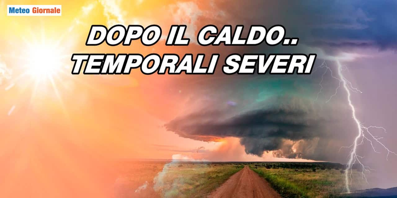 Previsioni meteo: dopo il CALDO i primi temporali SEVERI della stagione