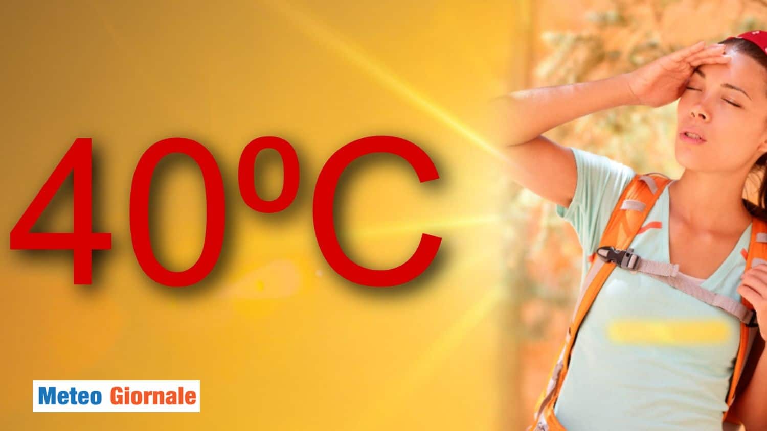 Caldo ASFISSIANTE a MAGGIO: l’Italia rischia i 40°C